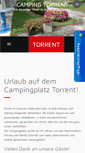 Mobile Screenshot of campingtorrent.ch
